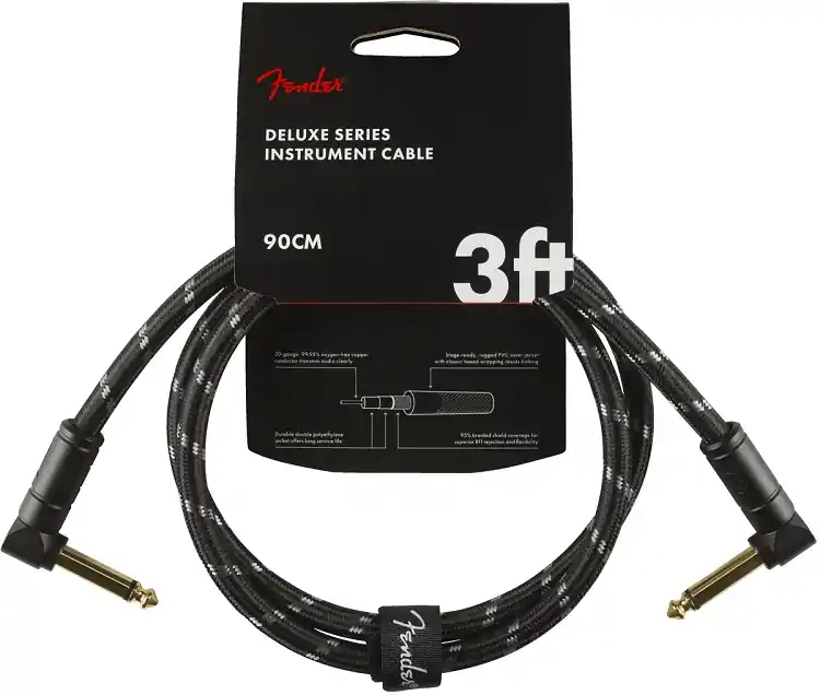 Meistverkauft Deluxe Kabel 90cm W-W Blacktwe