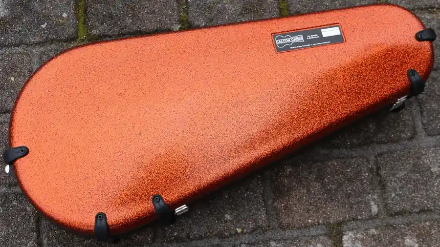 F-Style Mando Case orange glit Letzte Chance