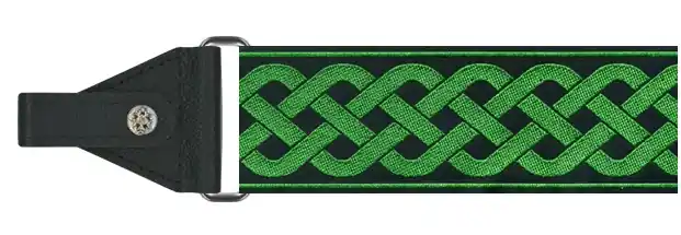 Sonderaktion Banjo Strap Celtic Knot Grün