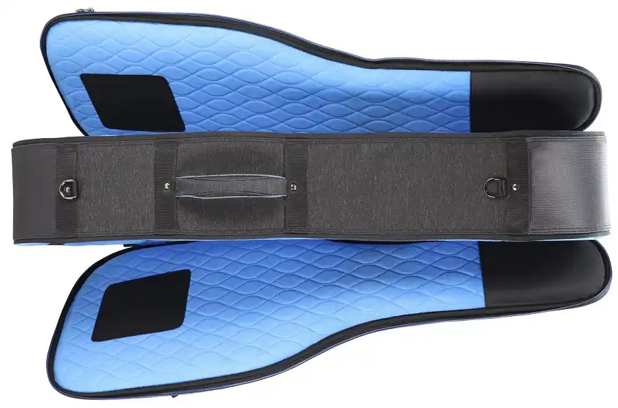 Nur Für Kurze Zeit CV double E-Guitar Gigbag bk