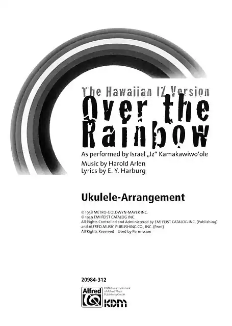 20984312 Over The Rainbow Uke Finale Aktion