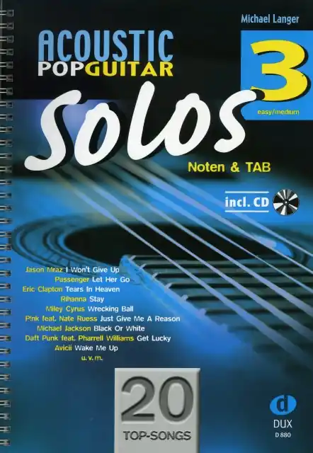 D880 Acoustic Pop Gtr Solos 3 Sofort Bestellen