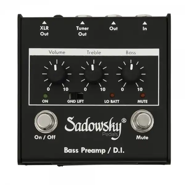 SBP1 Outboard Bass Preamp DI Schneller Versand