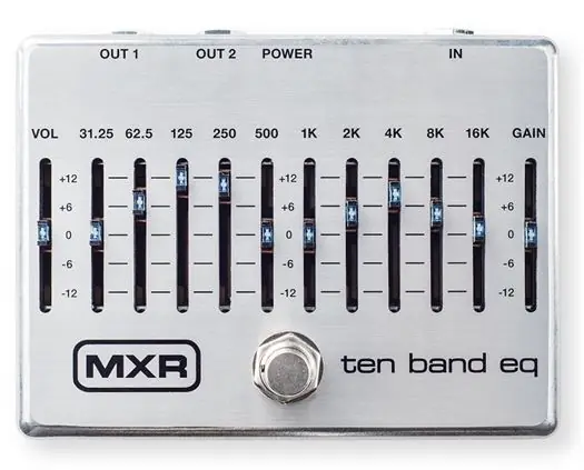 108S 10 Band Equalizer silver Begrenztes Angebot