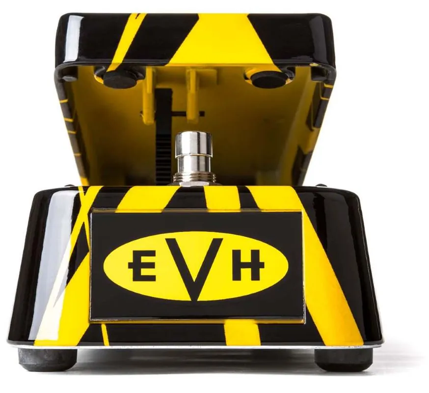 Sonderaktion EVH Wah Cry Baby yellow stripe