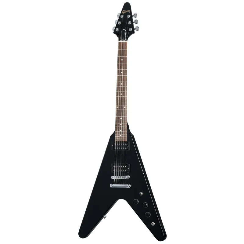 Preis Gesenkt Gibson 80s Flying V Ebony
