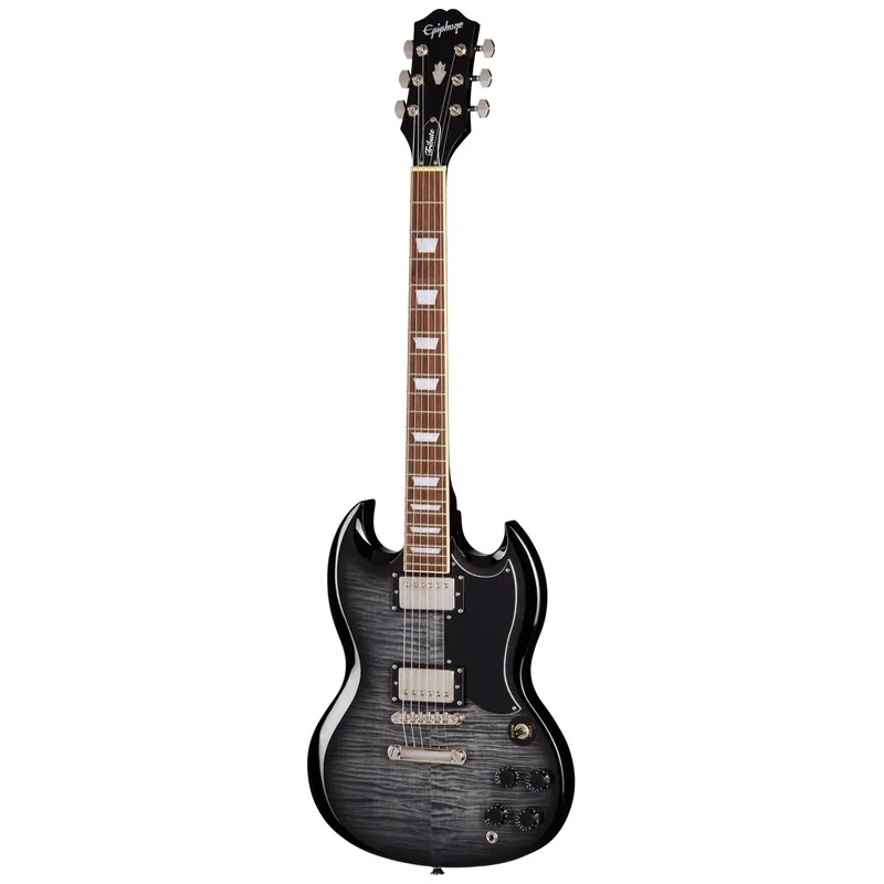 Günstig Epiphone SG Tribute + Transparent Ebony