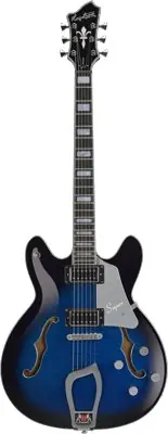 Geprüft Hagstrom Super Viking Dark Baltic Sea Flame