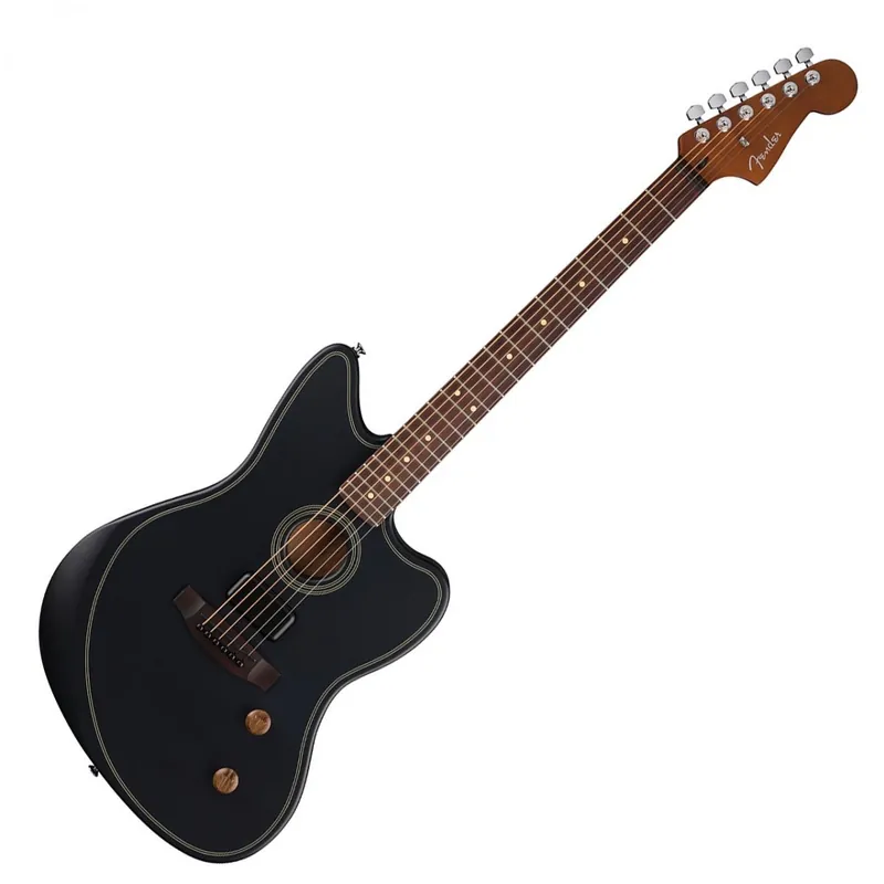 Kostenfreie Lieferung Fender Acoustasonic Standard Jazzmaster BLK