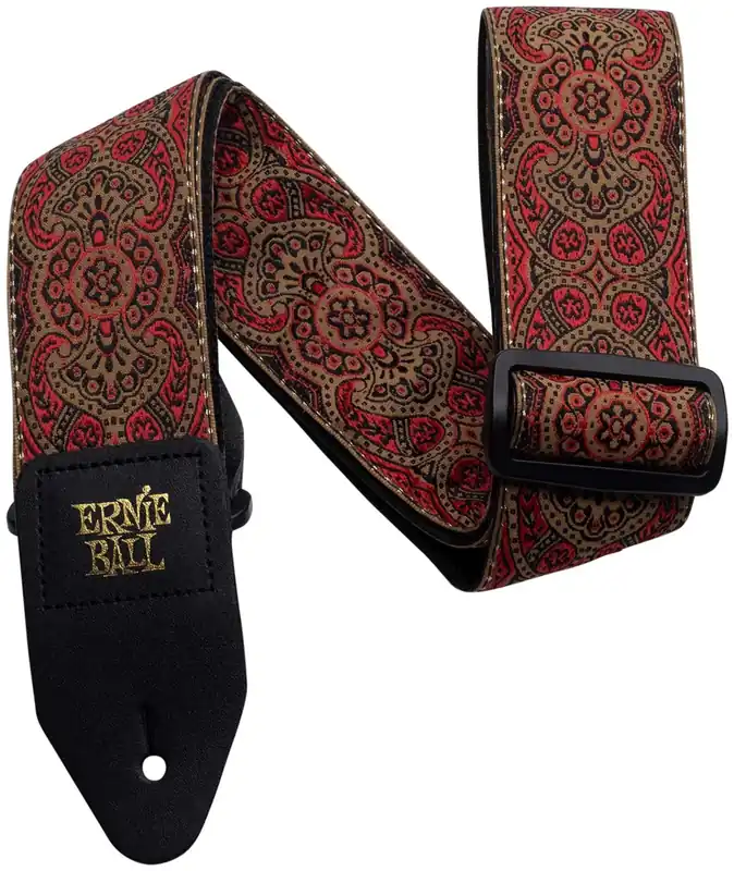 Heißes Angebot Ernie Ball Jacquard Crimson Paisley