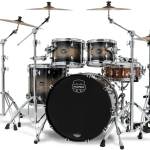 Mapex Saturn VI Stage Black Ink Burst #XG Solange Der Vorrat Reicht