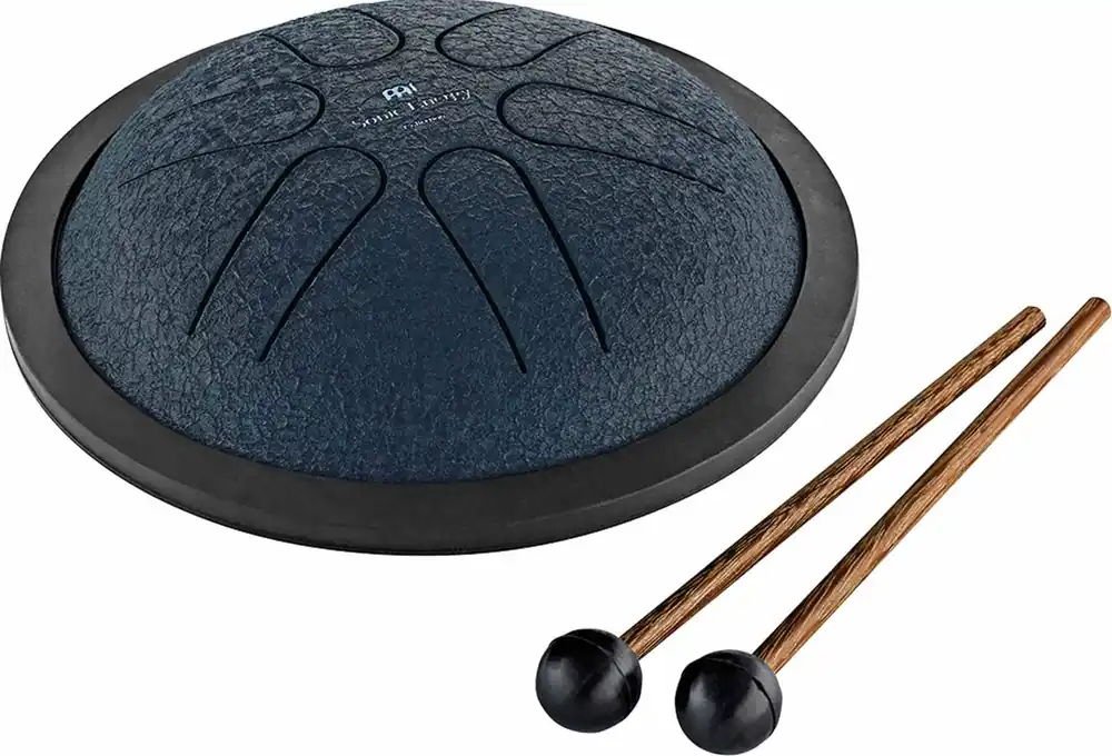 Meinl Mini Steel Tongue Drum, A Major, Navy Blue MSTD2NB Rabatt