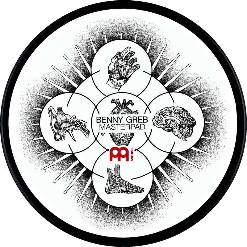 Preisreduziert Meinl MPP-6-BG Practice Pad Benny Greb Design