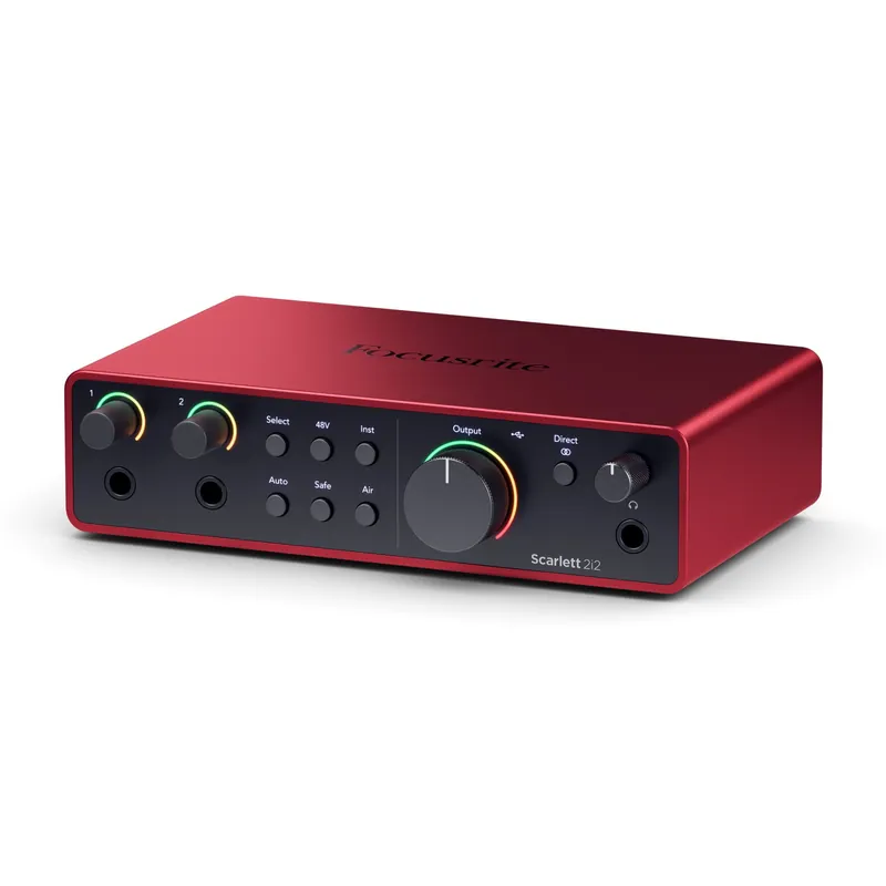 Focusrite Scarlett 2i2 4th Gen Garantierte Lieferung