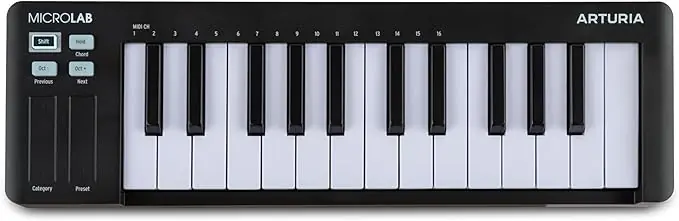 Arturia MicroLab Mk3 Black Beliebt