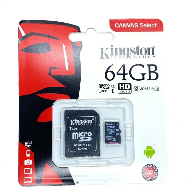 Neu Im Sortiment Kingston 64gb SD Karte
