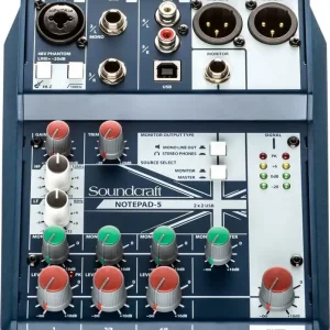 Soundcraft Notepad 5 Heißes Angebot