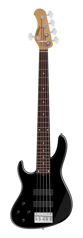 Sadowsky MasterBuilt 24-Fret Modern Bass, Red Alder Body, Morado Fingerboard, 5-String, Lefthand - Solid Black High Polish Mega-Angebot