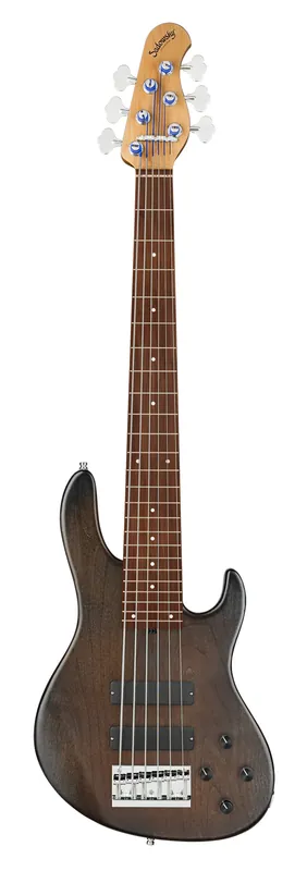 Sadowsky MasterBuilt 24-Fret Modern Bass, Red Alder Body, Morado Fingerboard, 6-String - Nirvana Black Transparent Satin Sonderaktion