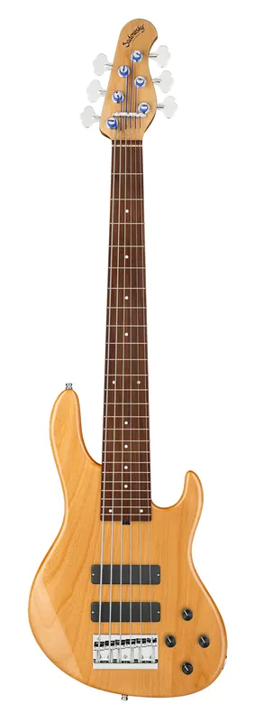Sadowsky MasterBuilt 24-Fret Modern Bass, Red Alder Body, Morado Fingerboard, 6-String - Natural Transparent High Polish Super-Preis