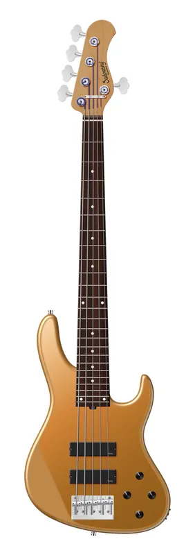 Angebot Sadowsky MasterBuilt 24-Fret Modern Bass, Red Alder Body, Morado Fingerboard, 5-String - Solid Firemist Gold Metallic Satin