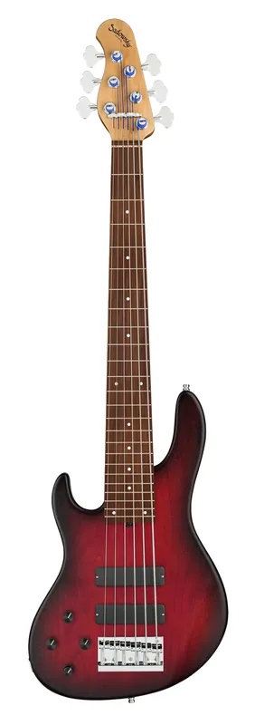 Sadowsky MasterBuilt 24-Fret Modern Bass, Red Alder Body, Morado Fingerboard, 6-String, Lefthand - Burgundy Blackburst Transparent Satin Super-Preis