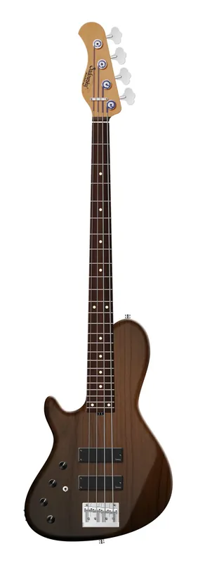 Kostenloser Rückversand Sadowsky MasterBuilt 24-Fret Single Cut Bass, Red Alder Body, Morado Fingerboard, 4-String, Lefthand - Antique Tobacco Transparent Satin