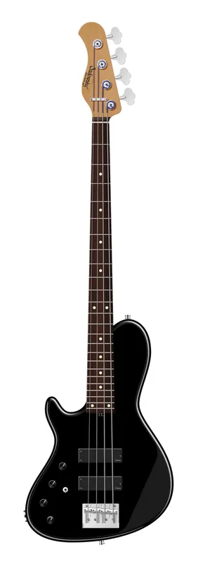 Sadowsky MasterBuilt 24-Fret Single Cut Bass, Red Alder Body, Morado Fingerboard, 4-String, Lefthand - Solid Black High Polish Preisknaller