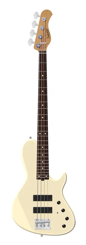 Garantierte Lieferung Sadowsky MasterBuilt 24-Fret Single Cut Bass, Red Alder Body, Morado Fingerboard, 4-String - Solid Olympic White High Polish