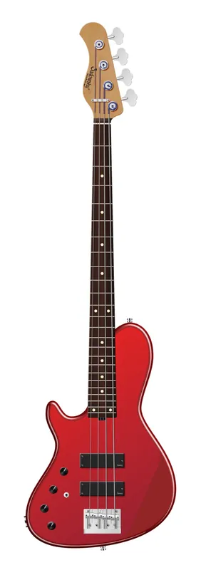 Sadowsky MasterBuilt 24-Fret Single Cut Bass, Red Alder Body, Morado Fingerboard, 4-String, Lefthand - Solid Candy Apple Red Metallic High Polish Kostenfreie Lieferung