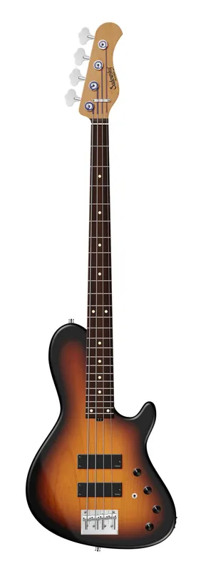 Sadowsky MasterBuilt 24-Fret Single Cut Bass, Red Alder Body, Morado Fingerboard, 4-String - '59 Burst Transparent Satin Nur Heute