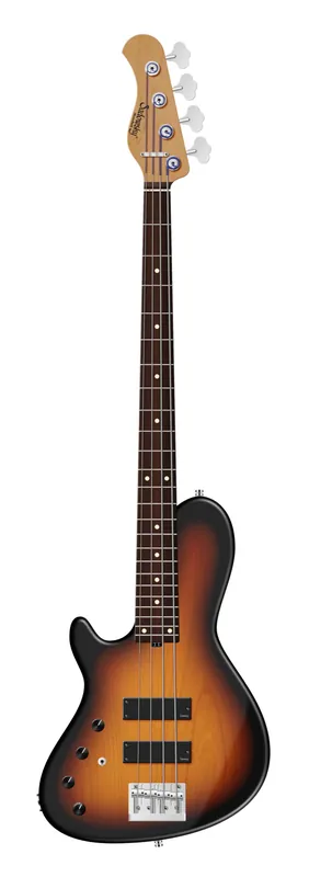Sadowsky MasterBuilt 24-Fret Single Cut Bass, Red Alder Body, Morado Fingerboard, 4-String, Lefthand - '59 Burst Transparent Satin Ausverkauf