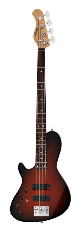 Schnäppchen Sadowsky MasterBuilt 24-Fret Single Cut Bass, Red Alder Body, Morado Fingerboard, 4-String, Lefthand - Almond Sunburst Transparent Satin