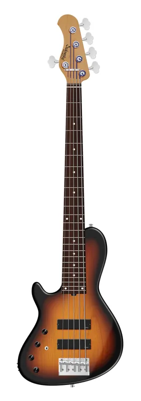 Top-Angebot Sadowsky MasterBuilt 24-Fret Single Cut Bass, Red Alder Body, Morado Fingerboard, 5-String, Lefthand - '59 Burst Transparent Satin