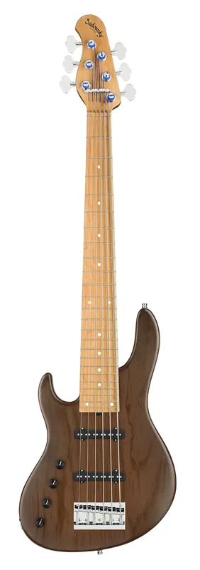 Neuheit Sadowsky MasterBuilt 24-Fret Standard J/J Bass, Swamp Ash Body, Roasted Maple Fingerboard, 6-String, Lefthand - Antique Tobacco Transparent Satin