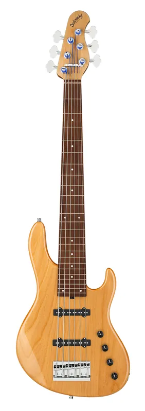 Online Kaufen Sadowsky MasterBuilt 24-Fret Standard J/J Bass, Red Alder Body, Morado Fingerboard, 6-String - Natural Transparent High Polish