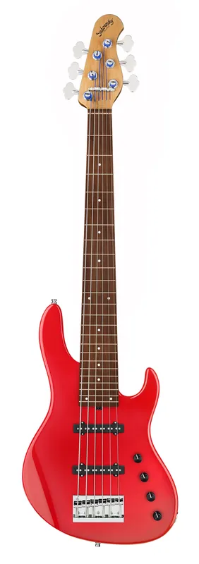 Meistverkauft Sadowsky MasterBuilt 24-Fret Standard J/J Bass, Red Alder Body, Morado Fingerboard, 6-String - Solid Dakota Red High Polish