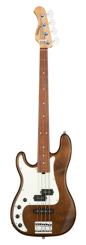 Neue Ware Sadowsky MetroLine 21-Fret Hybrid P/J Bass, Red Alder Body, Morado Fingerboard, 4-String, Lefthand - Antique Tobacco Transparent Satin