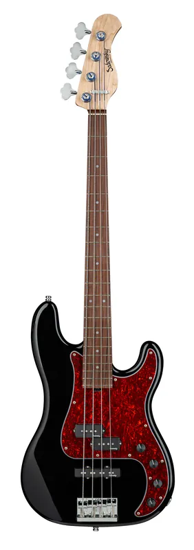 Versand Am Gleichen Tag Sadowsky MetroLine 21-Fret Hybrid P/J Bass, Red Alder Body, Morado Fingerboard, 4-String - Solid Black High Polish