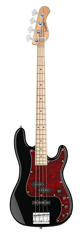 Bestpreis Sadowsky MetroLine 21-Fret Hybrid P/J Bass, Swamp Ash Body, Maple Fingerboard, 4-String - Solid Black High Polish