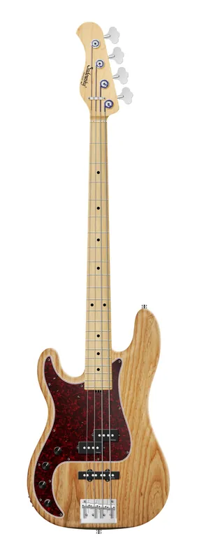 Finale Aktion Sadowsky MetroLine 21-Fret Hybrid P/J Bass, Solidbody, Swamp Ash Body, Maple Fingerboard, 4-String, Lefthand - Natural Transparent Satin