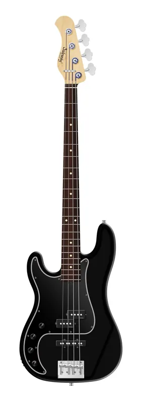 Bestpreis Sadowsky MetroLine 21-Fret Hybrid P/J Bass, Red Alder Body, Morado Fingerboard, 4-String, Lefthand - Solid Black Satin