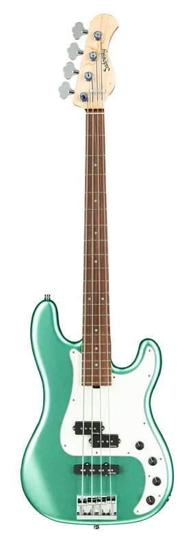 Sadowsky MetroLine 21-Fret Hybrid P/J Bass, Red Alder Body, Morado Fingerboard, 4-String - Solid Sage Green Metallic Satin Neuheit