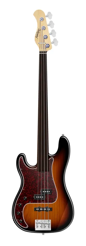 Sadowsky MetroLine 21-Fret Hybrid P/J Bass, Solidbody, Swamp Ash Body, Tigerstripe Ebony Fingerboard, 4-String, Fretless, Lefthand - '59 Burst Transparent High Polish Beliebt