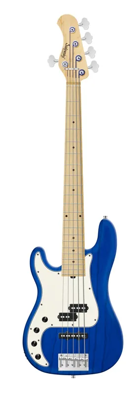 Schneller Versand Sadowsky MetroLine 21-Fret Hybrid P/J Bass, Swamp Ash Body, Maple Fingerboard, 5-String, Lefthand - Ocean Blue Transparent Satin