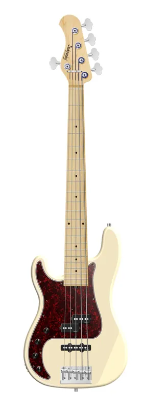 Knallerangebot Sadowsky MetroLine 21-Fret Hybrid P/J Bass, Swamp Ash Body, Maple Fingerboard, 5-String, Lefthand - Solid Olympic White High Polish