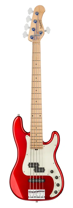 Sadowsky MetroLine 21-Fret Hybrid P/J Bass, Swamp Ash Body, Maple Fingerboard, 5-String - Solid Candy Apple Red Metallic High Polish Günstig