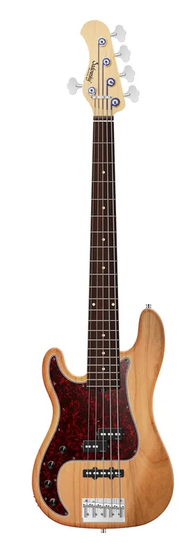 Sadowsky MetroLine 21-Fret Hybrid P/J Bass, Red Alder Body, Morado Fingerboard, 5-String, Lefthand - Natural Transparent Satin Super-Preis