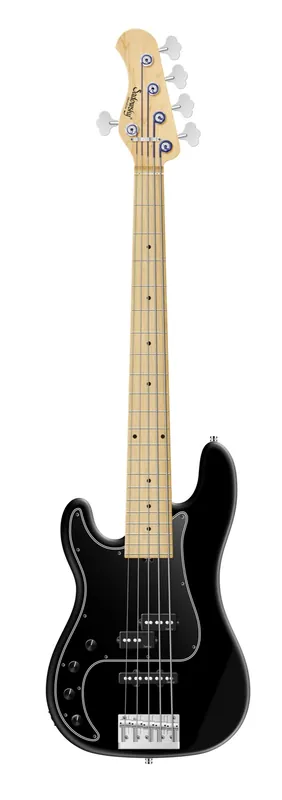 Sichere Zahlung Sadowsky MetroLine 21-Fret Hybrid P/J Bass, Swamp Ash Body, Maple Fingerboard, 5-String, Lefthand - Solid Black Satin