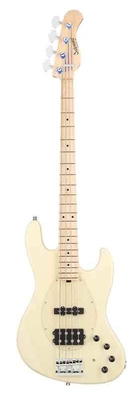 Jetzt Kaufen Sadowsky MetroLine 21-Fret Vintage M/J Bass, Swamp Ash Body, Maple Fingerboard, 4-String - Solid Olympic White High Polish